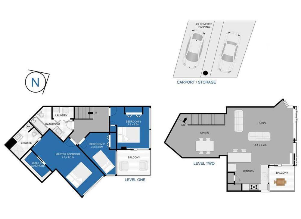 Split Level 125Sqm Sub Penthouse Apartment Auckland Luaran gambar